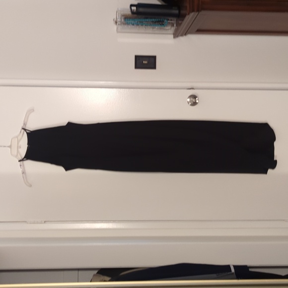 BHLDN Marceau High Low Black Gown - Picture 2 of 3